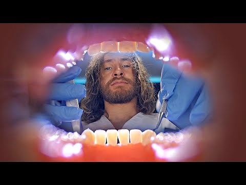 ASMR | Detailed Dental Check Up & Clean (In Mouth POV)
