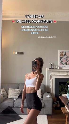 7-Day Pilates Workout Challenge Schedule