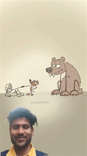 Reaction animation #cartton #funny #memes #animatedcartoon