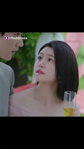 How dare you splash her? Younger guy protected her like a hero