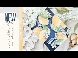 Building a Bold Lemon Card in Minutes | Simon Says Stamp Squeeze You