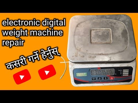 Electronic digital weight machine | electronic digital weight machine repair #electronic #digital