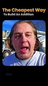 Build an Addition for Less 🏗️ #shorts