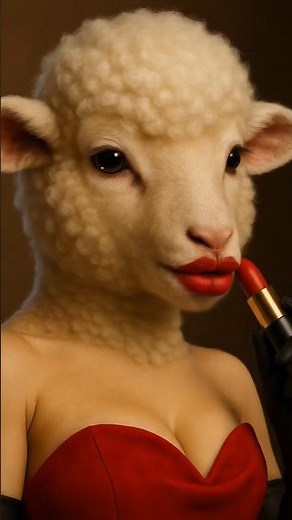 sheep 🐑 makeup 💄#viralvideo #shorts #funny #makeup