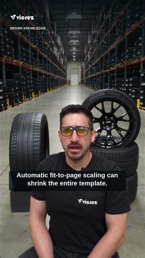 Brake Templates: Check Print Scale Before Clearance