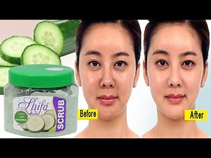 Cucumber scrub for face | Face and body scrub for oily skin | How to use scrub