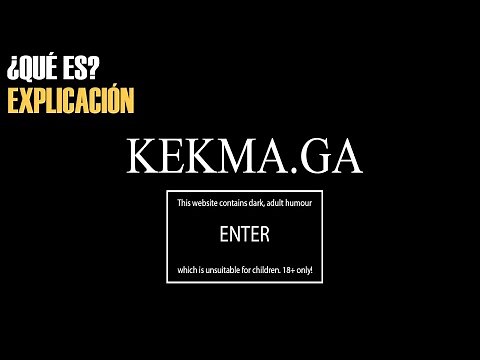 No Entres a KEKMA.GA | Explicación de esta página