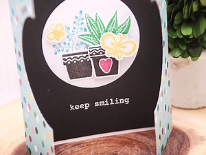 Want to know how to put together a cheerful, gatefold card like this one Summer Fullerton created? Then don't miss this short tutorial video sharing how it all comes together! | Jillibean Soup | Facebook