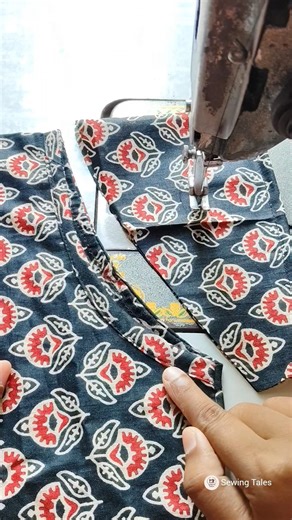 how to stitch redimade dress sleeves easily ‪@Sewingtales‬ #shortsfeed #short #shorts #viral #sewing