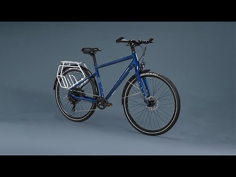 Discover the RIVERSIDE TOURING 520 l Touring Bike Decathlon