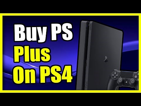 How to Buy PS Plus on your PS4 Store (PlayStation Store)