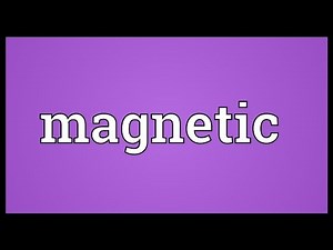 Magnetic Meaning
