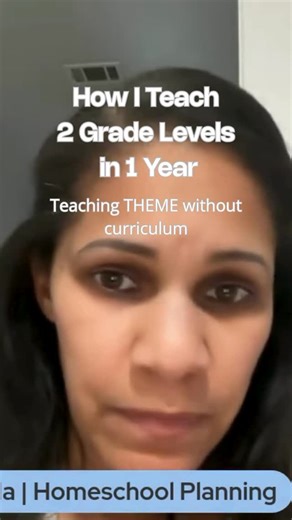 Angela McDonald | Homeschool Mom on Instagram: "Want to see the full lesson planning breakdown? Comment THEME and I’ll send the link. I’m planning one reading skill for 4th & 5th grade at the same time by focusing on theme through character actions. We use: 📖 a book she chose 🎬 a movie 🚶‍♀️ movement + discussion Same skill. Deeper thinking. No worksheets. No programs. This is how we build real comprehension without repeating lessons or burning out. 📺 The full planning video is on YouTube. Gr