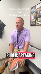 Here's what to do with ants, automatic negative thoughts. They come to everybody and sometimes you just gotta trick your brain. Try my rubber band trick #Anxiety #PanicAttack #PublicSpeaking #Nervous #Speech #Wedding #Depression #Dr #Treatment #fyp | Clay Lowder M.D.