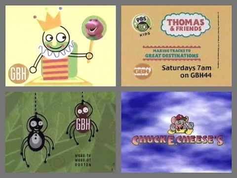 PBS Kids Program Break (2005 WGBX) Incomplete Reupload HQ