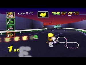 Mario Kart 64 150cc - All 16 tracks Playthrough W/ Wario
