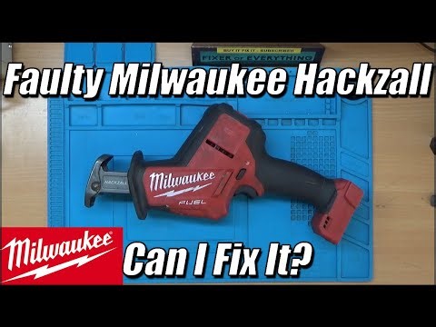 Milwaukee M18 Hackzall Saw | Can I Fix It?
