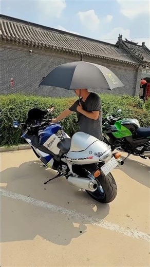 Listen to Modified Hayabusa Exhaust! #hayabusa #superbike #biker #z900 #bike #gt650cc