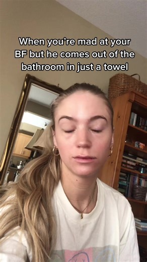 When Your Boyfriend Comes Out of the Bathroom Just in a Towel