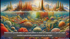Determinate growth in biology