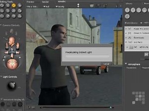 Poser - Creating Atmosperic Effects - Poser 8 - Poser Pro 2010 Tutorial