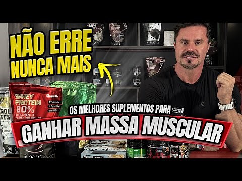 The perfect supplements for muscle gain.