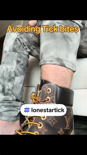 How to Seal Pants Over Boots to Prevent Tick Bites