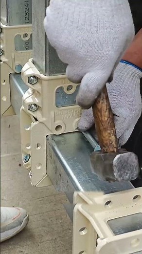 Secure and Strong Connections | Professional Steel Frame Installation Using Tube Connectors