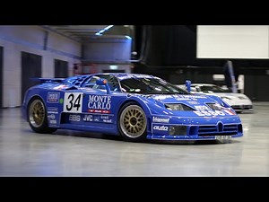 Bugatti EB110 LM (1 of 1) | The Bugatti LE MANS 1994 Racer | Start Up + Driving | Munich