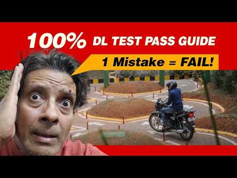 RTO Driving Test Tips & Demo | How to Pass Driving License Test Easily