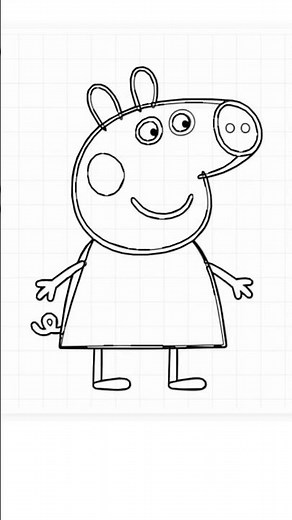 How to Draw Peppa Pig | Easy Step-by-Step Drawing Tutorial for Kids & Beginners
