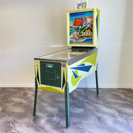 FLIPPERSPEL, WILLIAMS ALPINE CLUB, 1966, USA.