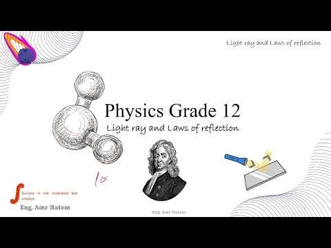 Grade 12 Physics: Light reflection & Refraction Lecture 2 | Final Revision STEM