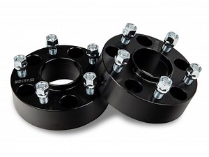 Mammoth Jeep Wrangler 2-Inch Billet Wheel Spacers; Black J137099 (07-18 Jeep Wrangler JK)