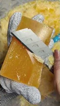 Soap Cutting ASMR | Relaxing Videos No Talking ASMR | Crunchy Soap Cutting ASMR