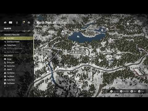 SnowRunner | North Port Alaska | Full Map