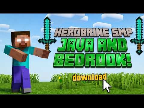 HEROBRINE SMP! map download 😍 | ⁨@TechnoGamerzOfficial⁩
