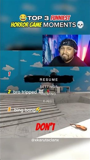 Top 3 Funniest Horror Game Moments 🤣💀(bro needs a ambulance)🚑 🤣#horrorgames #funnymoments