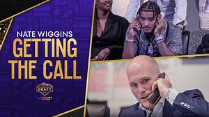 “Y’all got the best one. I promise you.” Go inside the draft call from the Ravens to Nate Wiggins. . 😈 | Baltimore Ravens