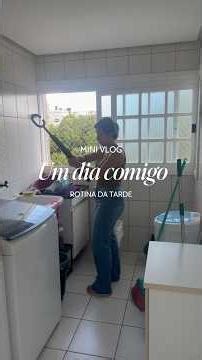Vlog - Rotina da Tarde comigo e fazendo faxina na casa #viral #vlog #rotina #faxina #shorts
