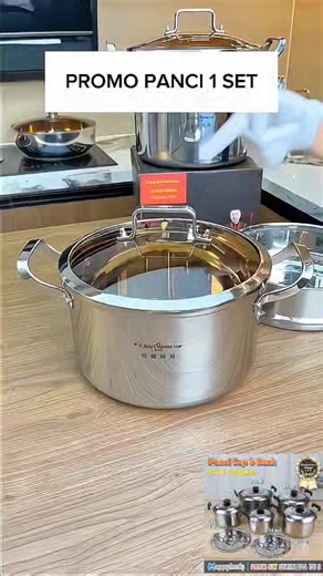 Shopee lagi parah banget bun, jual panci stainless steel isi 5 cuma 100rb aja Ambil promonya klik link disini https://shope.ee/8pMA5LgSVk | Ukhti izzah | Facebook