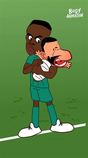 Mane with Salah right now 😂. #mane #salah #egypt #senegal | Body Animation