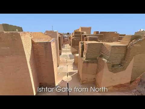 Ishtar Gate, Babylon 3D Laser Scanning and Modeling