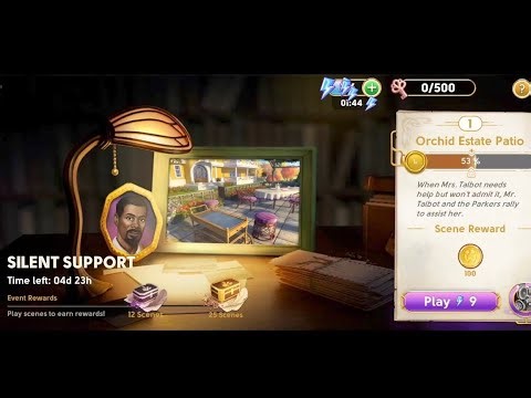 JUNE'S JOURNEY SECRETS 34 SCENE 1 ORCHID ESTATE PATIO WORD MODE 4K HD