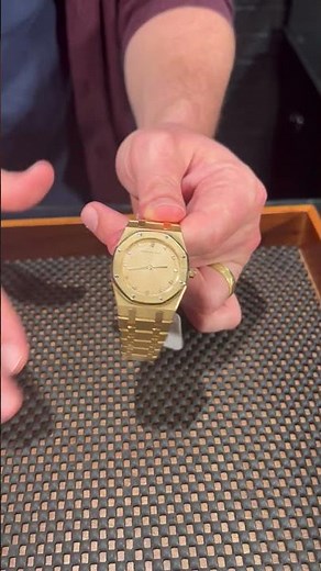 Audemars Piguet Royal Oak Yellow Gold Diamond Mens Watch 56303 Review | SwissWatchExpo