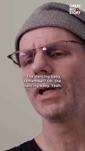 The dancing baby, a viral sensation before the age of memes