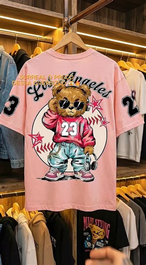 Camisa Streetwear Oversized estampada los Angeles. #creatorsearchinsights #oversized #camisamasculina #camisastreetwear #modamasculina