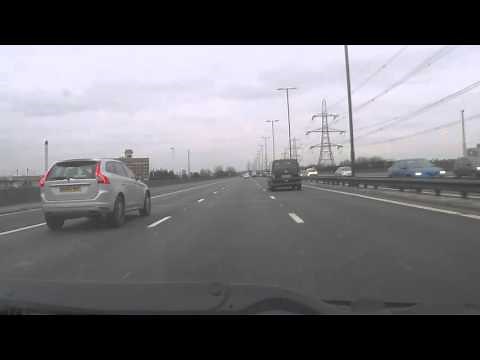 UK Motorways - M6 South J6 to J4 M6 Toll - Birmingham