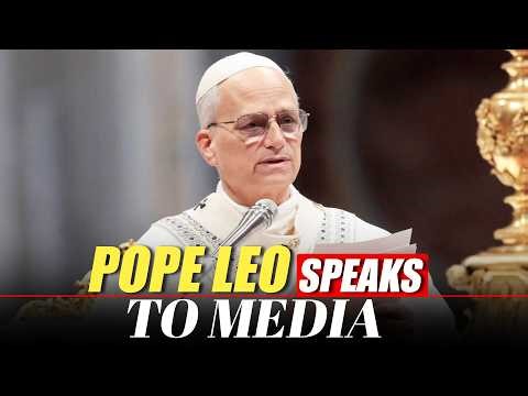 WATCH LIVE: Pope Leo speak to media as he leaves Castel Gandolfo