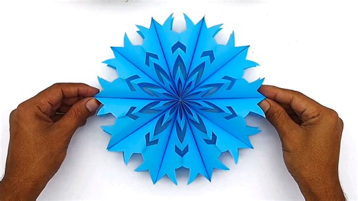 15K views · 95 reactions | Christmas Paper Snowflake Crafts | DIY...